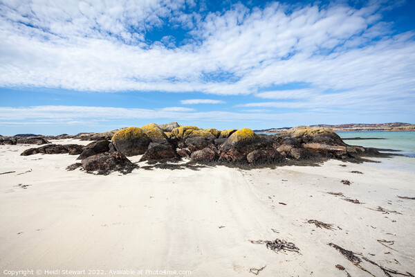Fidden Beach Isle of Mull Picture Board by Heidi Stewart