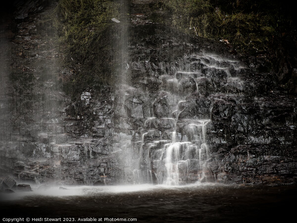 Henrhyd Falls Picture Board by Heidi Stewart