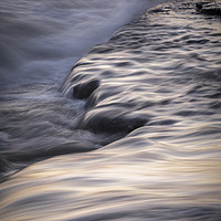 Buy canvas prints of Abstract Water at Sunset by Heidi Stewart