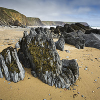 Buy canvas prints of Marloes Sands, Pembrokeshire, Wales UK by Heidi Stewart