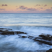 Buy canvas prints of Coastal Sunset by Heidi Stewart