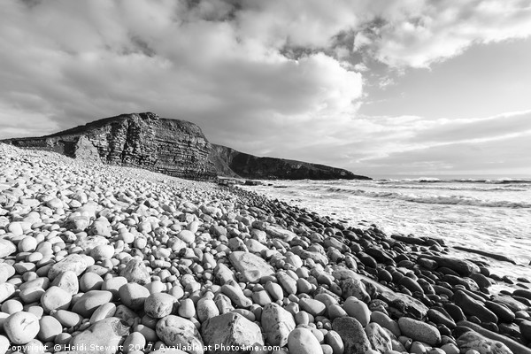Dunraven Bay Picture Board by Heidi Stewart