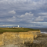 Buy canvas prints of Nash Point Lighthouse, south Wales by Heidi Stewart