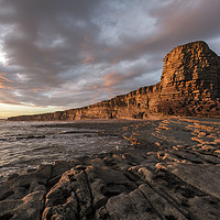 Buy canvas prints of Sunset down at Nash Point by Heidi Stewart