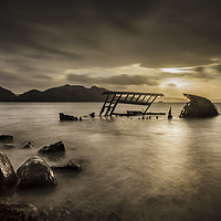 Buy canvas prints of Wreck of the Dayspring Scotland by Heidi Stewart