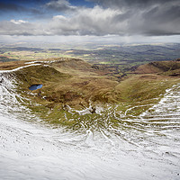 Buy canvas prints of Winter in the Brecon Beacons by Heidi Stewart