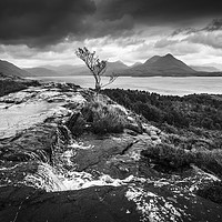 Buy canvas prints of Little Falls overlooking Loch Torridon Scotland  by Heidi Stewart