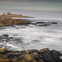 Buy canvas prints of Dunstanburgh Castle by Heidi Stewart