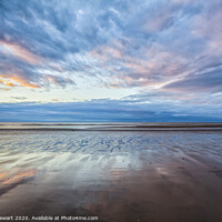 Buy canvas prints of Rhyl Beach Sunset by Heidi Stewart