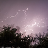 Buy canvas prints of The Lightning Ghosts by Heidi Stewart