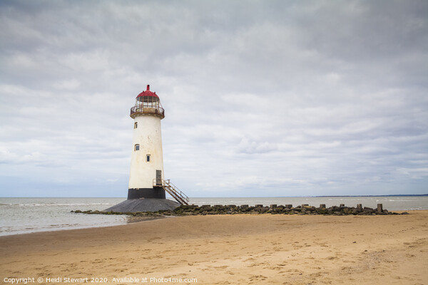 Talacre Lighthouse Picture Board by Heidi Stewart