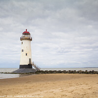 Buy canvas prints of Talacre Lighthouse by Heidi Stewart