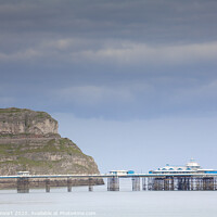 Buy canvas prints of Llandudno Pier and the Great Orme by Heidi Stewart