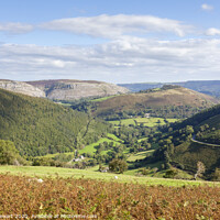 Buy canvas prints of Horseshoe Pass Viewpoint by Heidi Stewart