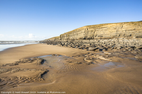 Dunraven Bay Picture Board by Heidi Stewart