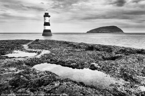 Penmon Lighthouse, Anglesey Picture Board by Heidi Stewart