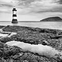 Buy canvas prints of Penmon Lighthouse, Anglesey by Heidi Stewart