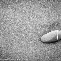 Buy canvas prints of Pebble On The Beach by Heidi Stewart