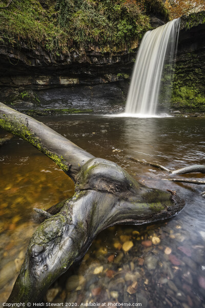 Sgwd Gwladys Waterfall Picture Board by Heidi Stewart