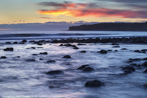 Coastal Sunset Picture Board by Heidi Stewart