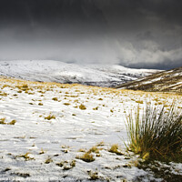 Buy canvas prints of Brecon Beacons in Winter Time by Heidi Stewart