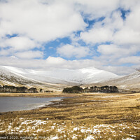 Buy canvas prints of Upper Neuadd Reservoir in Winter by Heidi Stewart