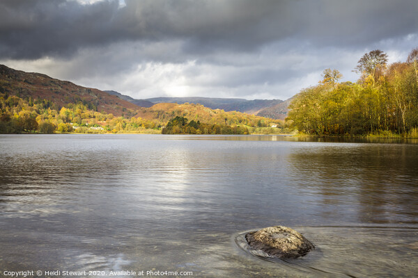 Grasmere Lake  Picture Board by Heidi Stewart