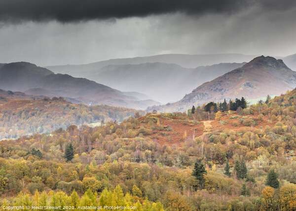 Lake District Viewpoint Picture Board by Heidi Stewart