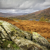 Buy canvas prints of Boulder and Lake District View by Heidi Stewart