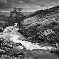 Buy canvas prints of Mountain Stream Borrowdale by Heidi Stewart