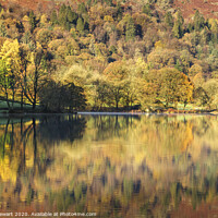 Buy canvas prints of Reflections of Grasmere Lake by Heidi Stewart