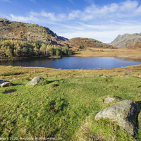 Buy canvas prints of Blea Tarn in the Lake District by Heidi Stewart