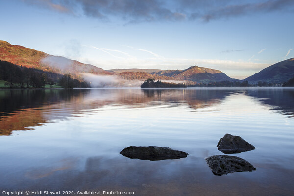 Grasmere Lake in the Lake District Picture Board by Heidi Stewart