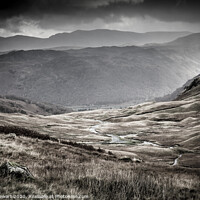 Buy canvas prints of View from the top of the Honister Pass Looking Dow by Heidi Stewart