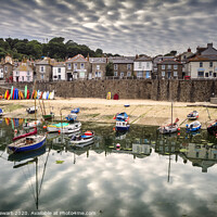 Buy canvas prints of Mousehole Harbour by Heidi Stewart