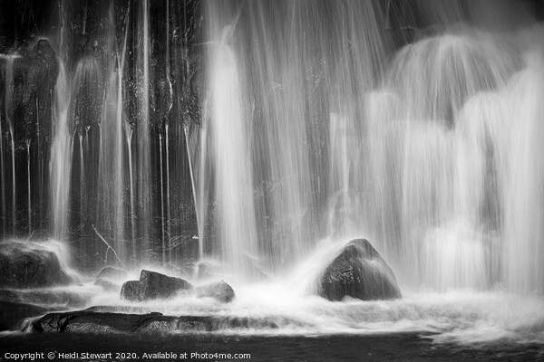 East Gill Force Close Up Picture Board by Heidi Stewart