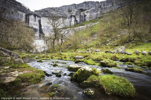 Malham Cove in the Yorkshire Dales Picture Board by Heidi Stewart