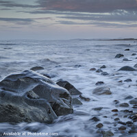 Buy canvas prints of Marine Beach at Criccieth by Heidi Stewart