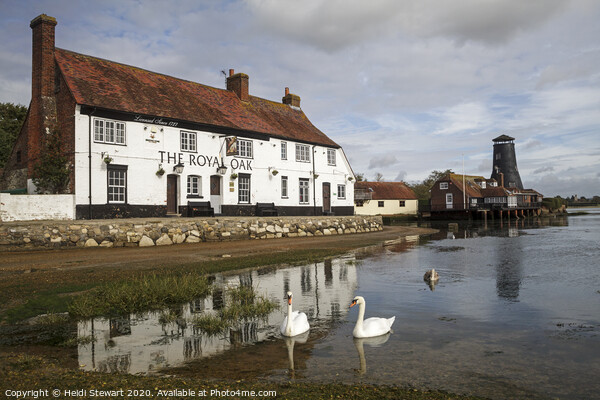 The Royal Oak at Langstone in Hampshire Picture Board by Heidi Stewart