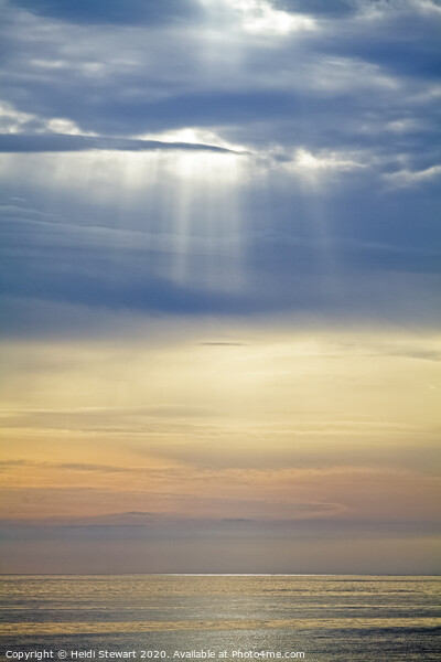 Sun Rays from Heaven Picture Board by Heidi Stewart