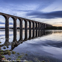 Buy canvas prints of The Royal Border Bridge at Berwick-upon-Tweed by Heidi Stewart