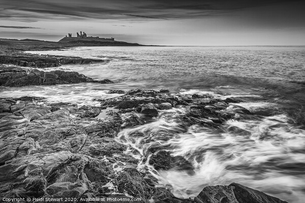 Dunstanburgh Castle, Northumberland Picture Board by Heidi Stewart