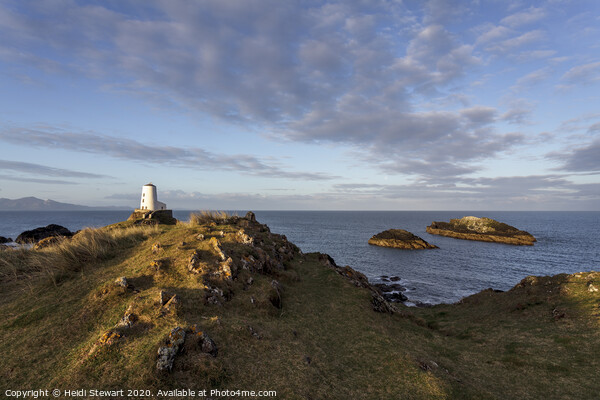 Tŵr Mawr Lighthouse on Llanddwyn Island  Picture Board by Heidi Stewart