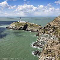 Buy canvas prints of South Stack Lighthouse, Anglesey by Heidi Stewart