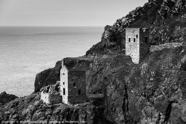 Botallack Tin Mines in West Cornwall  Picture Board by Heidi Stewart