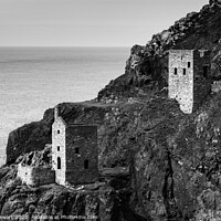 Buy canvas prints of Botallack Tin Mines in West Cornwall  by Heidi Stewart