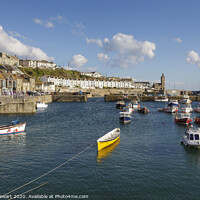Buy canvas prints of Porthleven Harbour, Cornwall by Heidi Stewart