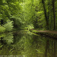 Buy canvas prints of Monmouthshire and Brecon Canal by Heidi Stewart