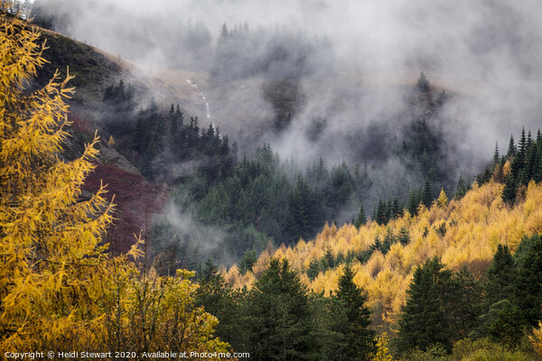 Blaencwm Rhondda Valleys Picture Board by Heidi Stewart