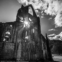 Buy canvas prints of Tintern Abbey in Monmouthshire, Wales by Heidi Stewart